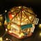 Wizardi Miniature Roombox: Wooden Coffee Shop Dollhouse Kit